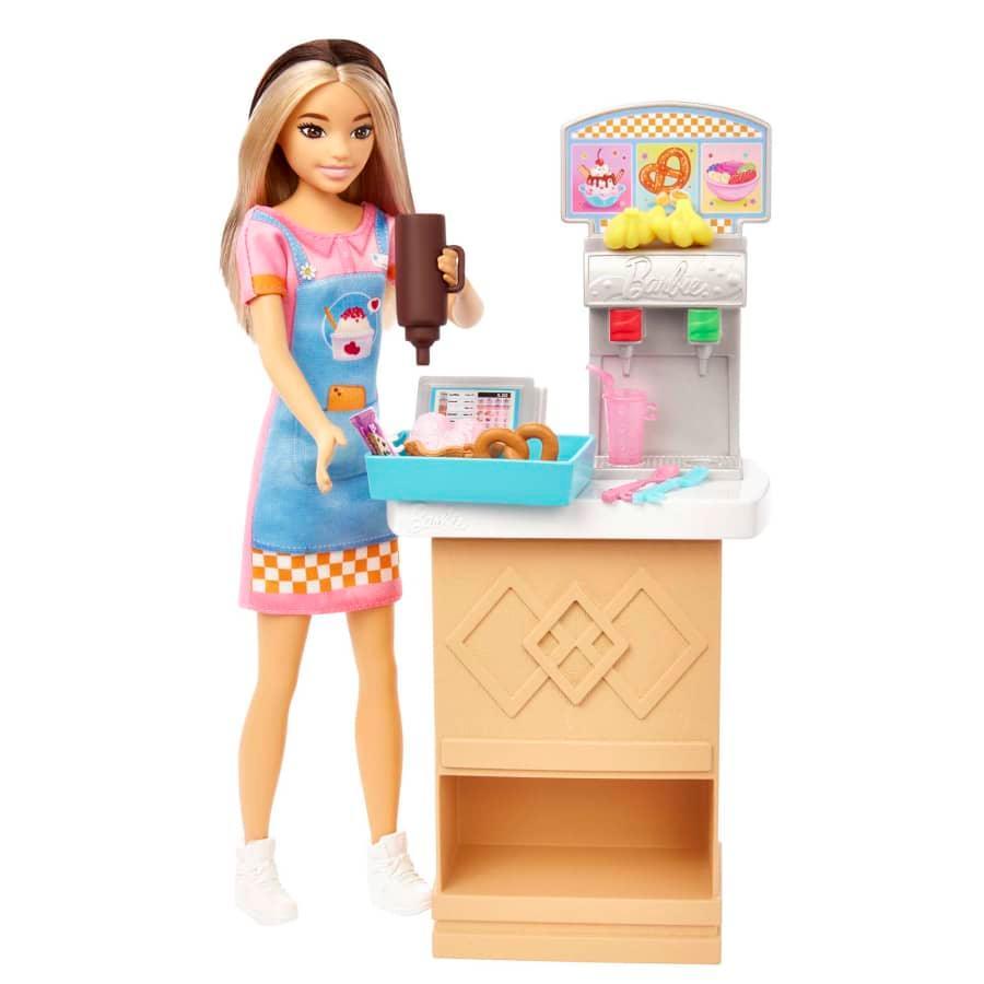 Barbie Skipper Doll and Snack Bar Playset HKD79 - Naivri