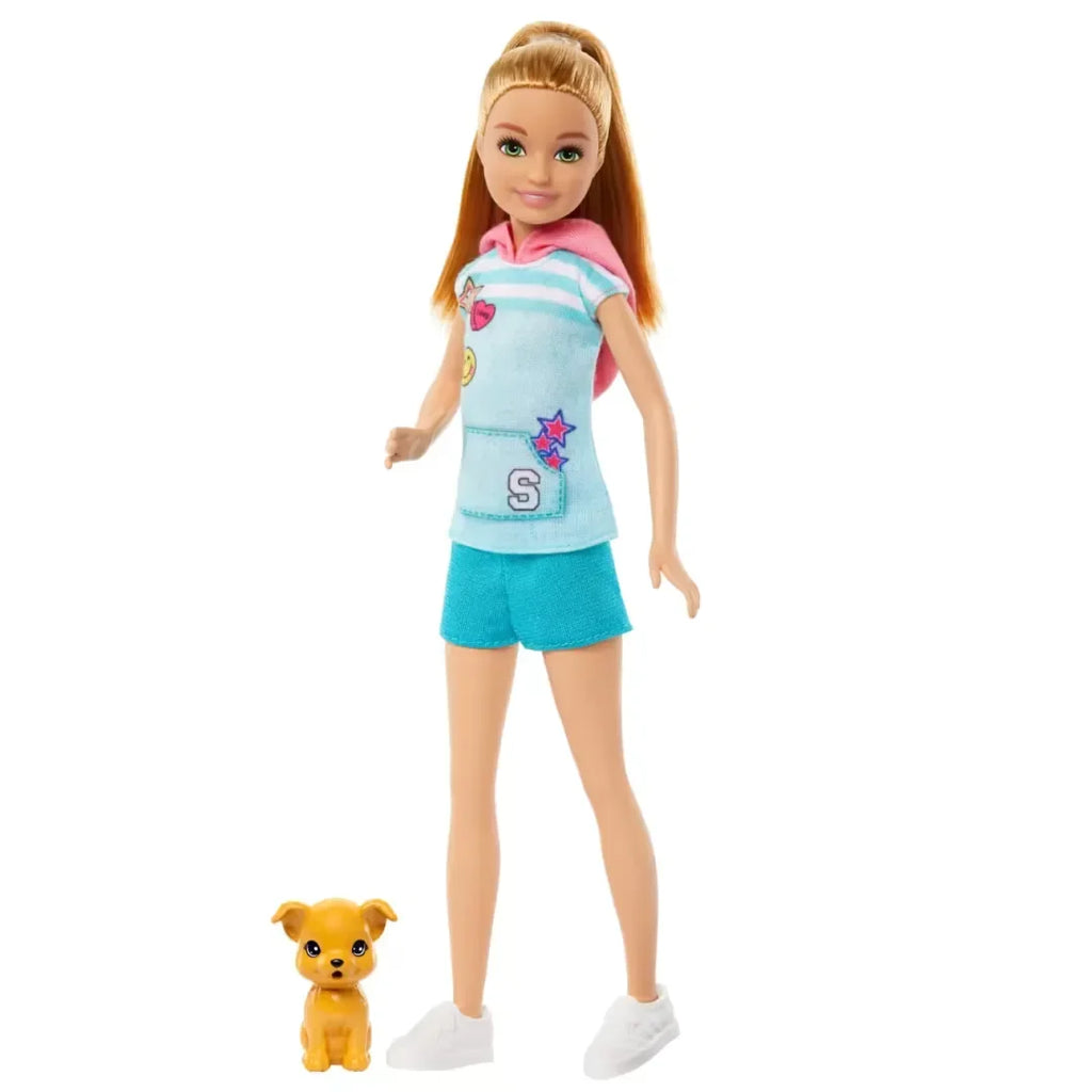 Barbie Stacie Doll with Pet Dog – Adventure Awaits with Barbie’s Younger Sister! - Naivri