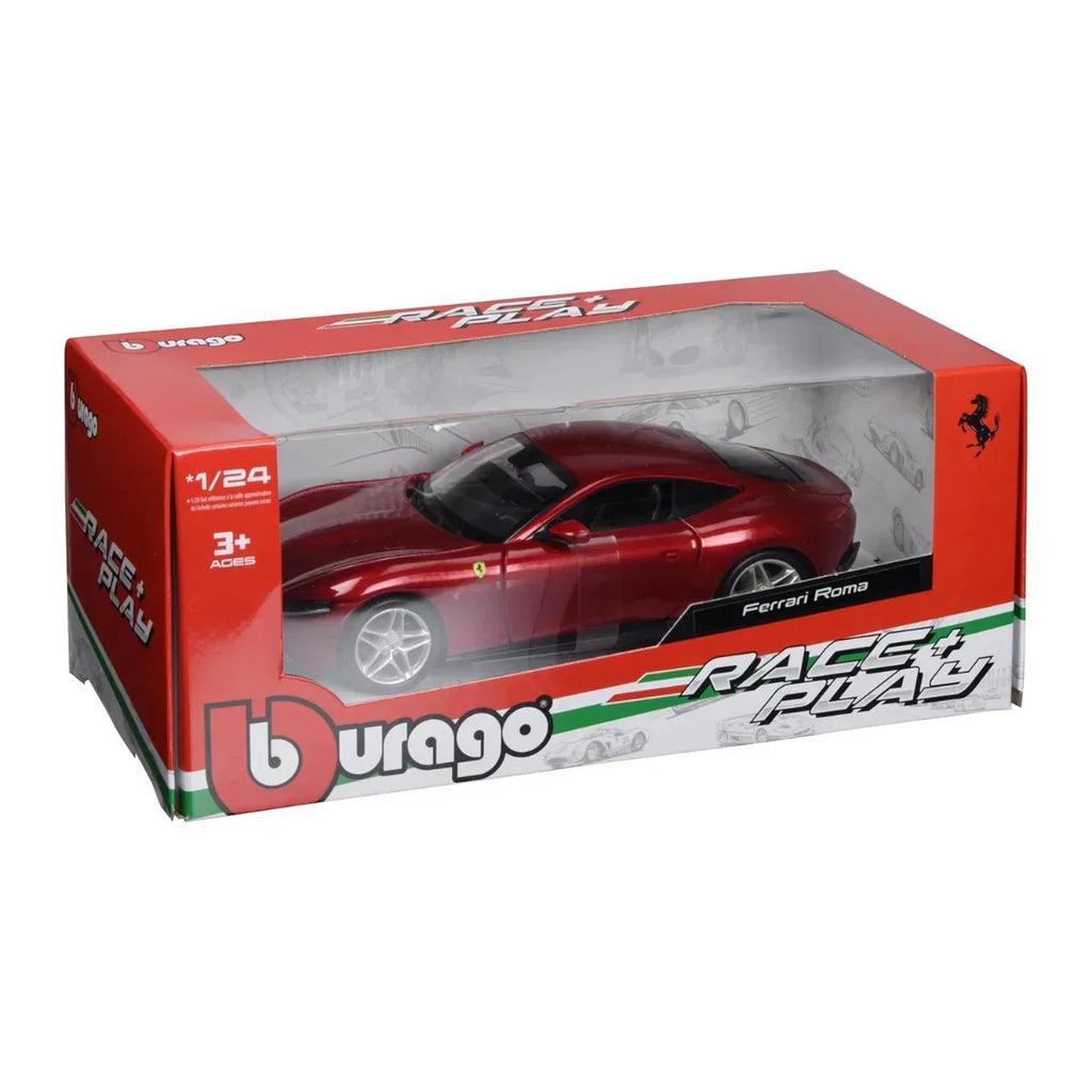 Bburago 1:24 Ferrari Roma Diecast Car – Licensed Collector’s Model - Naivri
