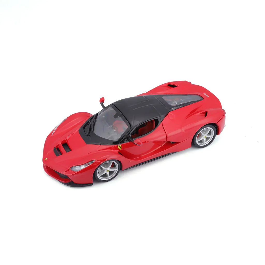 Bburago 1:24 Scale LaFerrari Diecast Car Model – Collector’s Edition, Red - Naivri