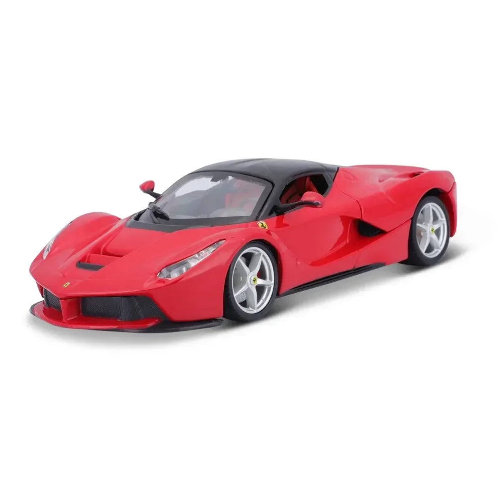 Bburago 1:24 Scale LaFerrari Diecast Car Model – Collector’s Edition, Red - Naivri
