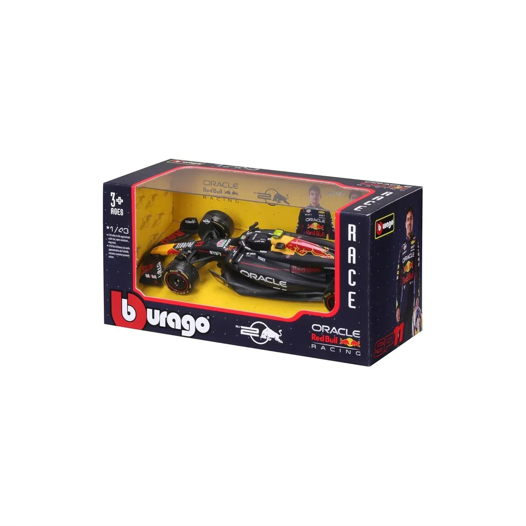 Bburago 1:43 Red Bull Racing RB20 2024 Formula 1 Diecast Model – MV1 & SP11 Collector’s Edition - Naivri