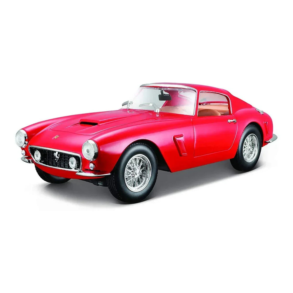 Bburago Ferrari 250 GT Berlinetta Passo Corto Red 1:24 Diecast Model Car – Premium Collector’s Edition - Naivri