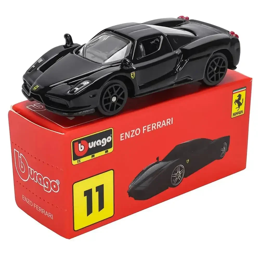 Bburago Ferrari Micro Series Die-Cast Collectible Car – 1:64 Scale Display Model - Naivri