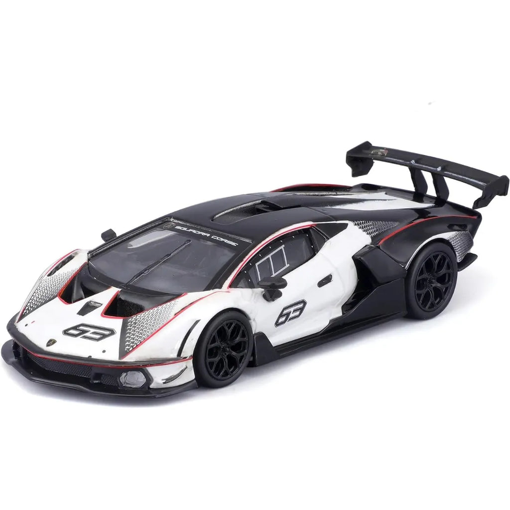 Bburago Lamborghini Essenza SCV12 Scale 1:24 White - Naivri