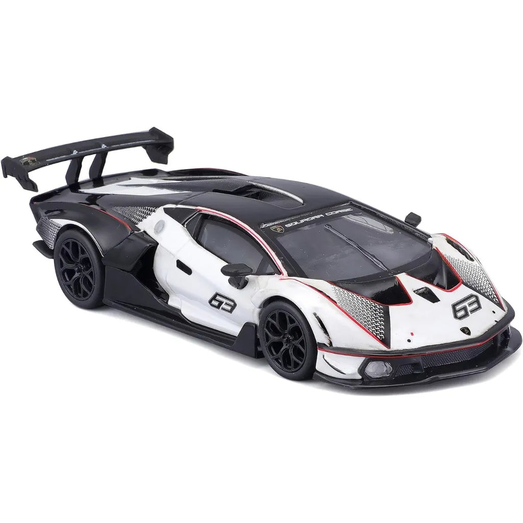 Bburago Lamborghini Essenza SCV12 Scale 1:24 White - Naivri