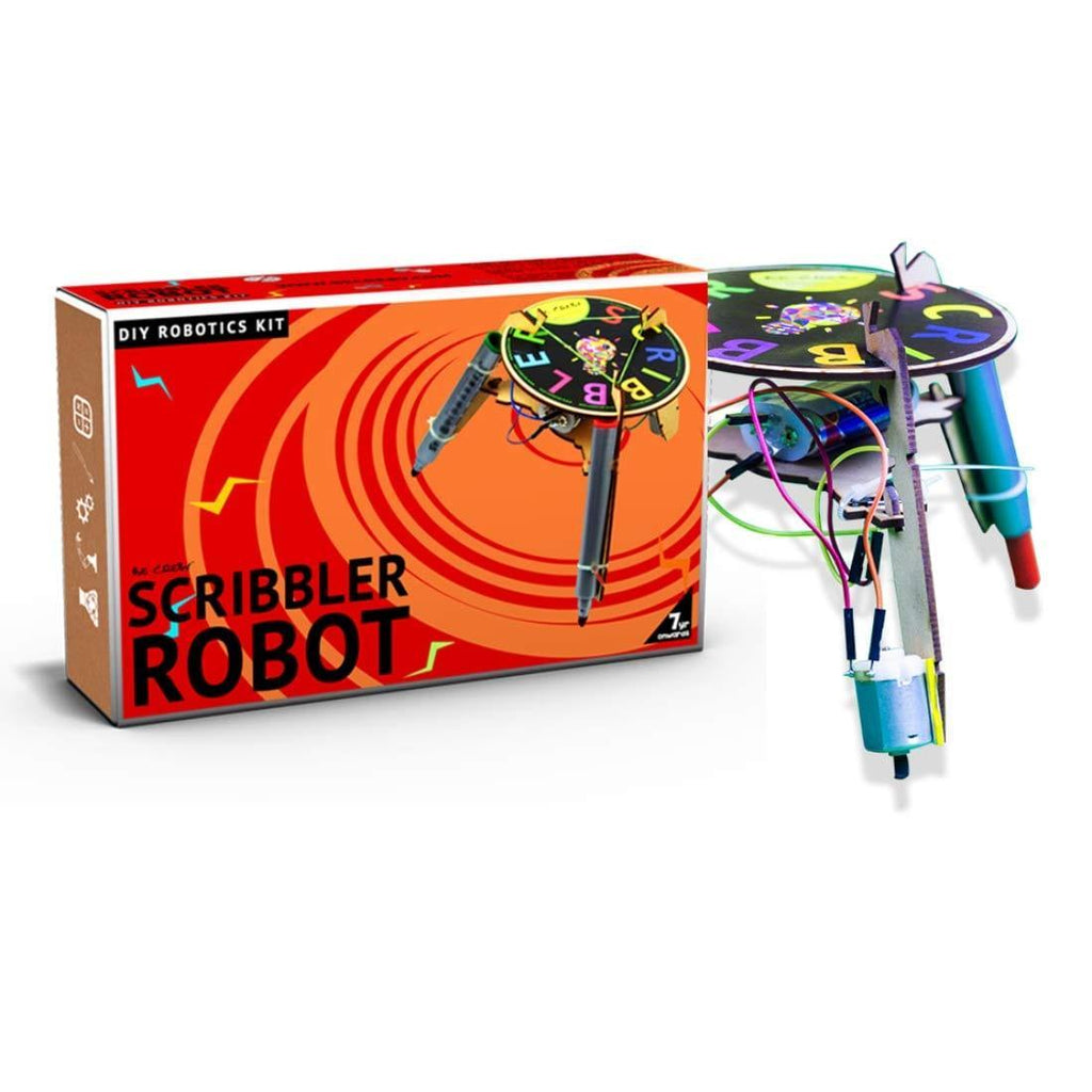 Be Cre8v Scribbler Robot DIY Kit - Naivri