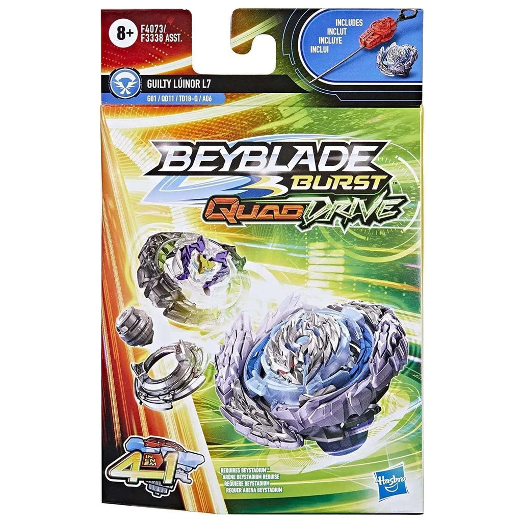 Beyblade Burst Quaddrive Guilty Luinor L7 F4073 - Naivri