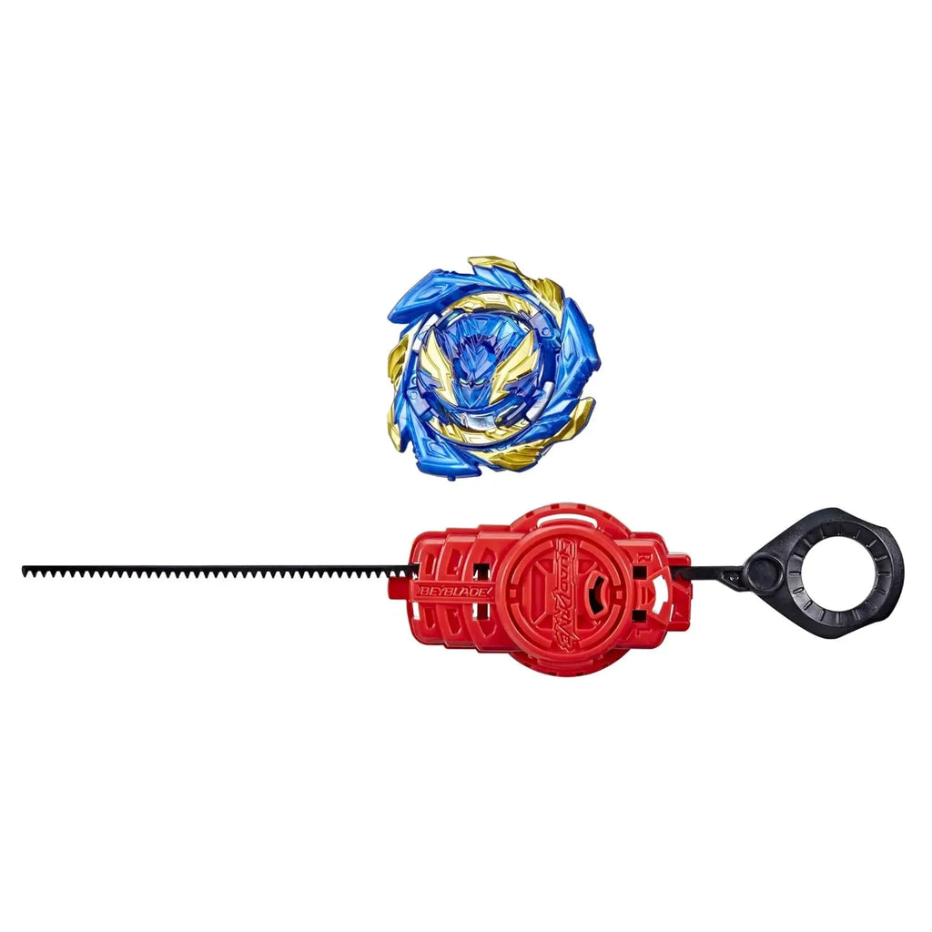 Beyblade Burst QuadDrive Salvage Valtryek V7 Starter Pack – 4-in-1 Customizable Right-Spin Battle Top - Naivri