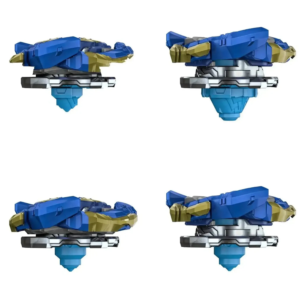 Beyblade Burst QuadDrive Salvage Valtryek V7 Starter Pack – 4-in-1 Customizable Right-Spin Battle Top - Naivri