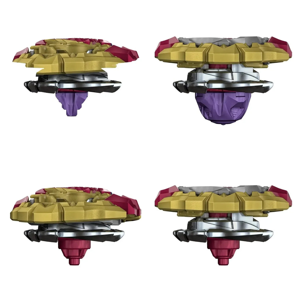 Beyblade Burst QuadDrive Stone Linwyrm L7 Starter Pack – 4-in-1 Customizable Right-Spin Beyblade Top - Naivri