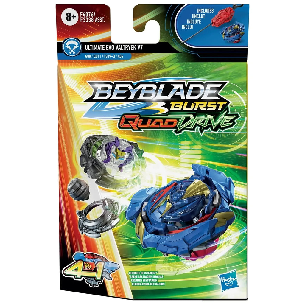 Beyblade Burst QuadDrive Ultimate Evo Valtryek V7 Starter Pack - Naivri