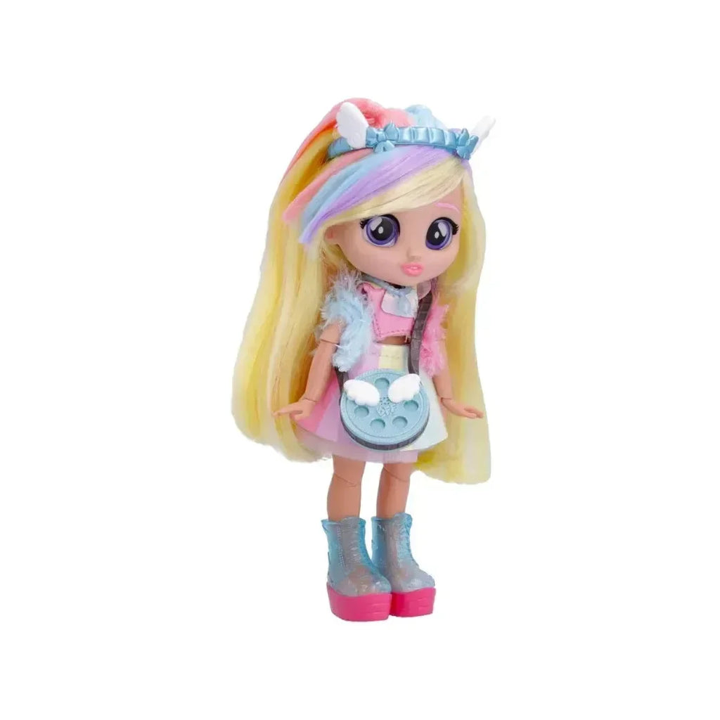 BFF by Cry Babies Jenna Doll – Fashionable Teen Doll with Long Hair, 3 Fabric Outfits & 9 Accessories | Collectible Play Doll for Kids 3+ Years | IMC Toys - Naivri