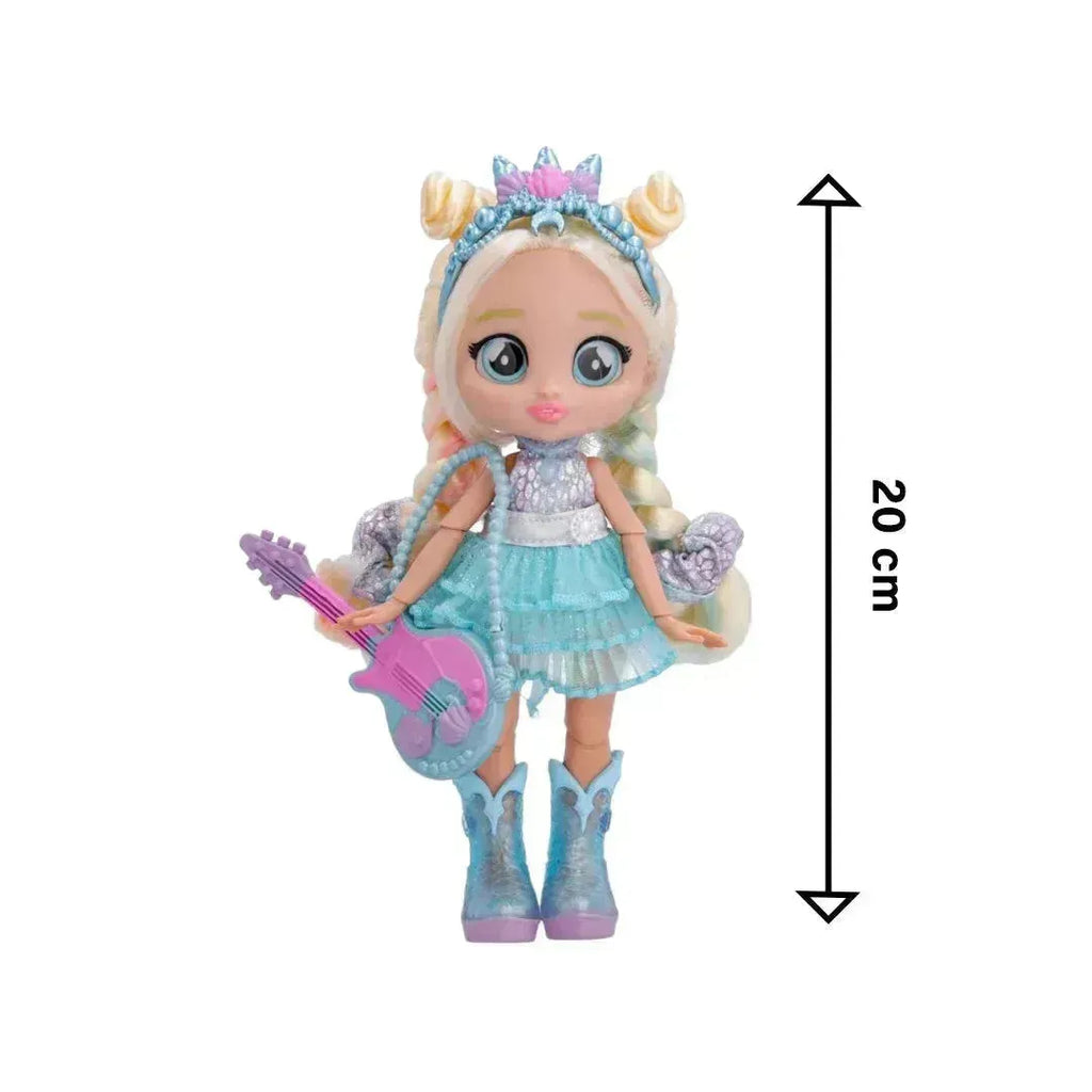 BFF by Cry Babies Stella Fashion Doll – Series 3 | Long Blonde Hair, Guitar Accessory, Trendy Clothes & More | Collectible Fashion Doll Toy for Girls & Boys 3+ Years | IMC Toys - Naivri