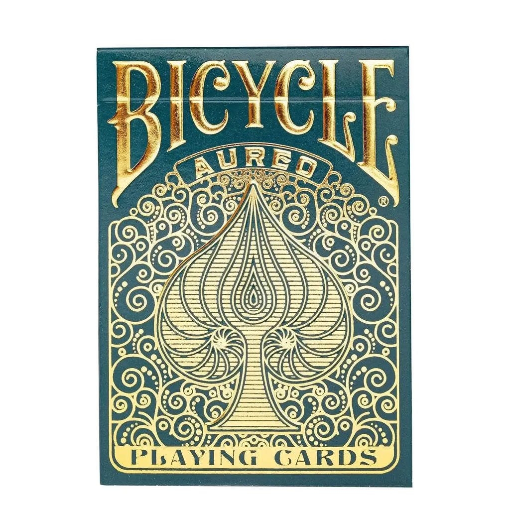 Bicycle Aureo Playing Cards – Premium Gold-Inspired Deck for Card Games, Magic Tricks, and Collectors – Made in USA, Durable Finish - Naivri