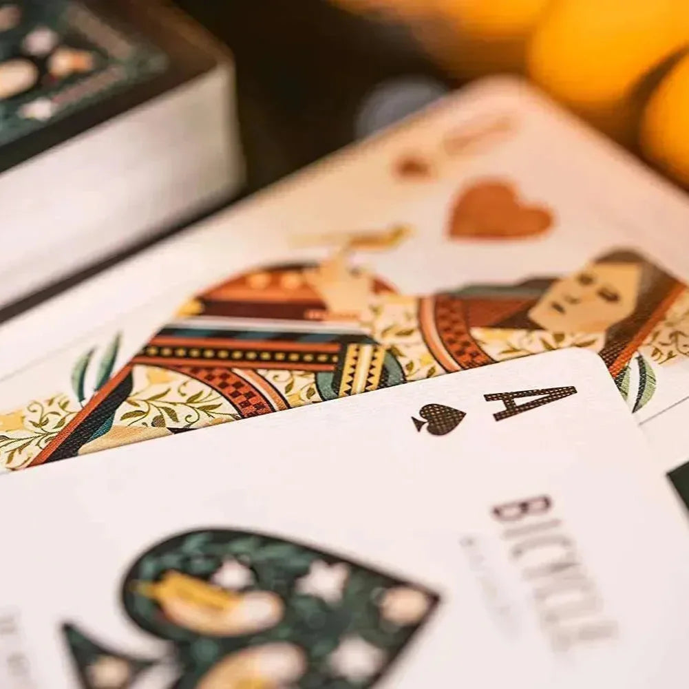 Bicycle Aviary Playing Cards – Intricately Designed Custom Deck for Collectors and Card Game Enthusiasts - Naivri