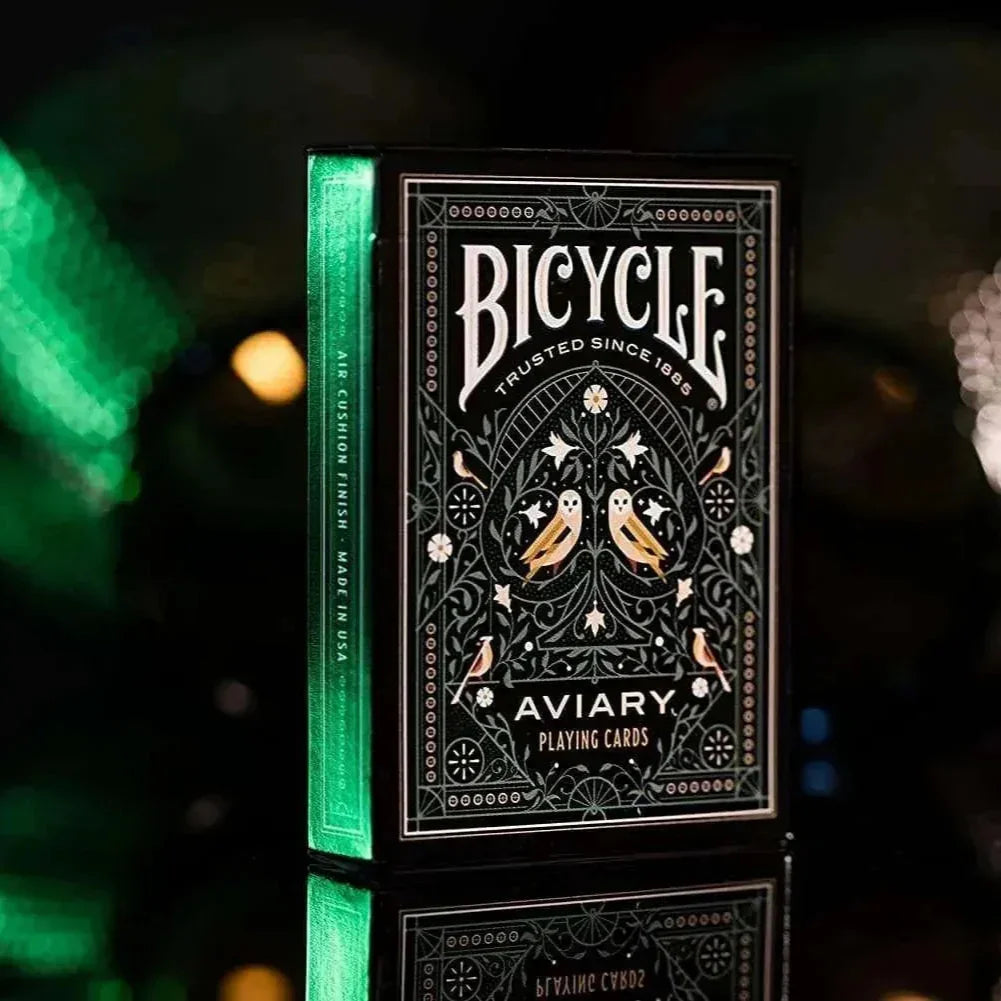 Bicycle Aviary Playing Cards – Intricately Designed Custom Deck for Collectors and Card Game Enthusiasts - Naivri