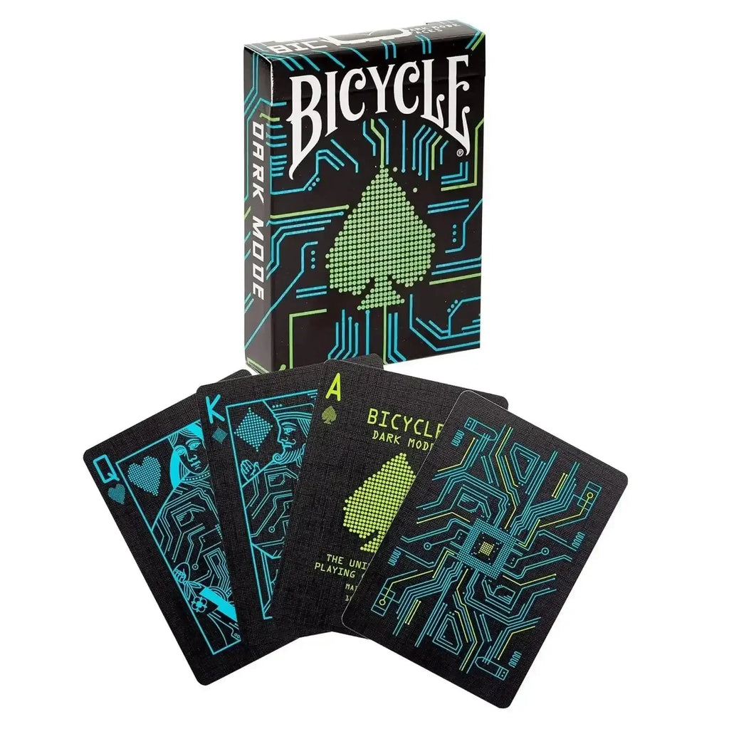 Bicycle Dark Mode Playing Cards – Custom Premium Deck with Air-Cushion Finish, Eco-Friendly Materials, Ideal for Card Games and Gifting - Naivri