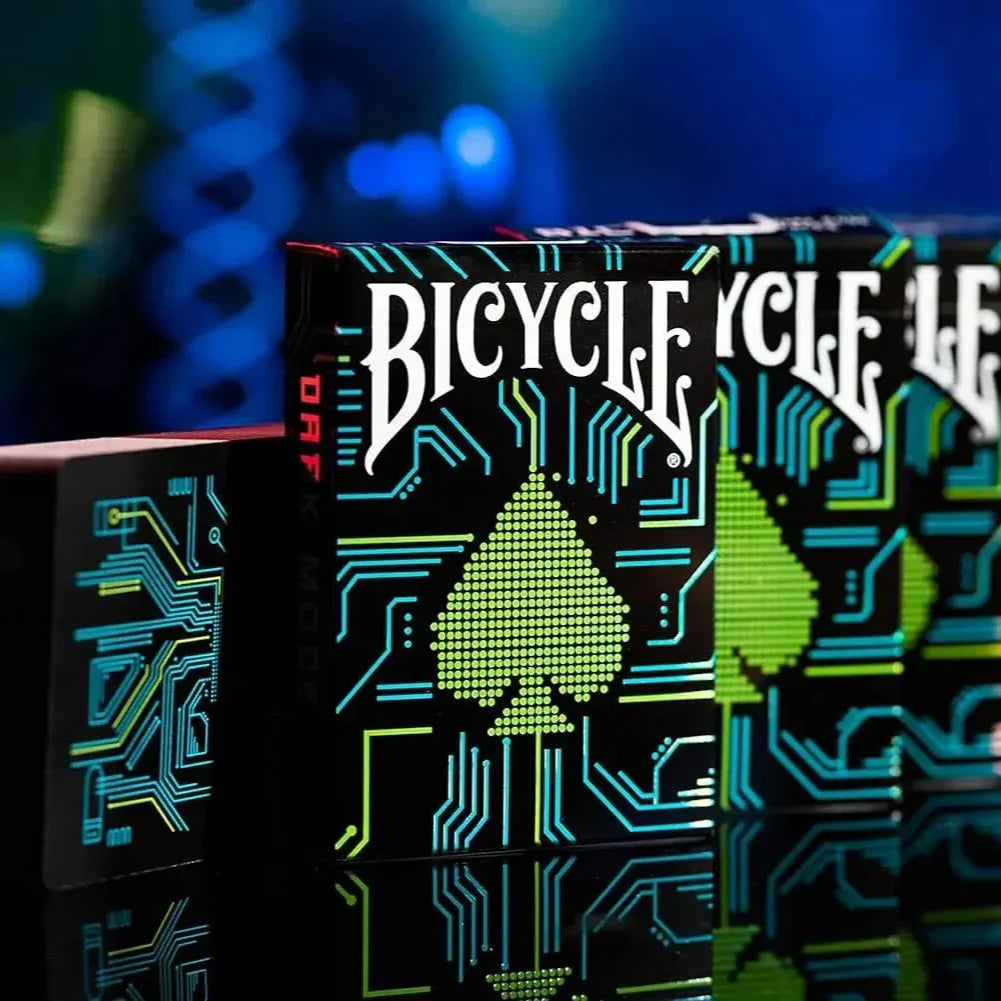 Bicycle Dark Mode Playing Cards – Custom Premium Deck with Air-Cushion Finish, Eco-Friendly Materials, Ideal for Card Games and Gifting - Naivri