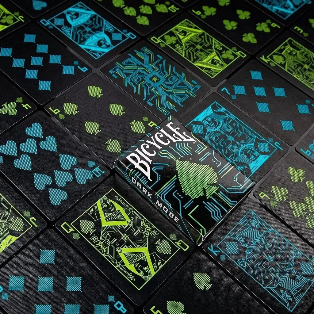Bicycle Dark Mode Playing Cards – Custom Premium Deck with Air-Cushion Finish, Eco-Friendly Materials, Ideal for Card Games and Gifting - Naivri