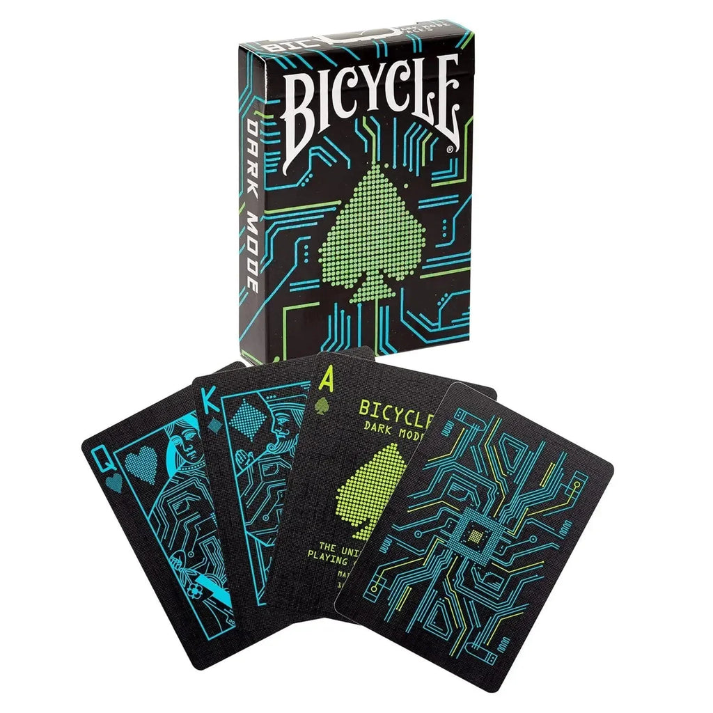 Bicycle Dark Mode Playing Cards – Custom Premium Deck with Air-Cushion Finish, Eco-Friendly Materials, Ideal for Card Games and Gifting - Naivri