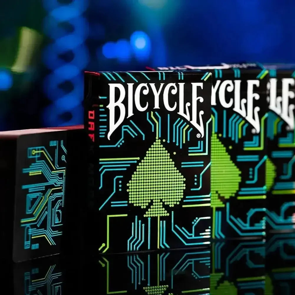 Bicycle Dark Mode Playing Cards – Custom Premium Deck with Air-Cushion Finish, Eco-Friendly Materials, Ideal for Card Games and Gifting - Naivri