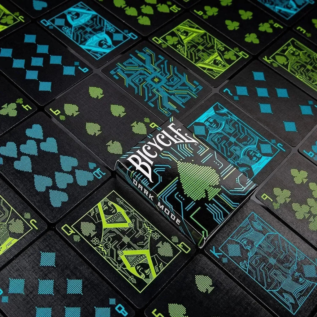Bicycle Dark Mode Playing Cards – Custom Premium Deck with Air-Cushion Finish, Eco-Friendly Materials, Ideal for Card Games and Gifting - Naivri