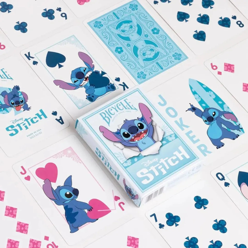 Bicycle Disney Stitch Playing Cards - Naivri