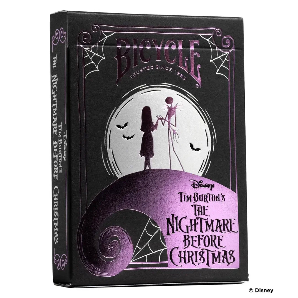 Bicycle Disney Tim Burton’s The Nightmare Before Christmas Playing Cards – Collectible Deck Featuring Jack Skellington, Sally & More | Official Bicycle® Quality - Naivri