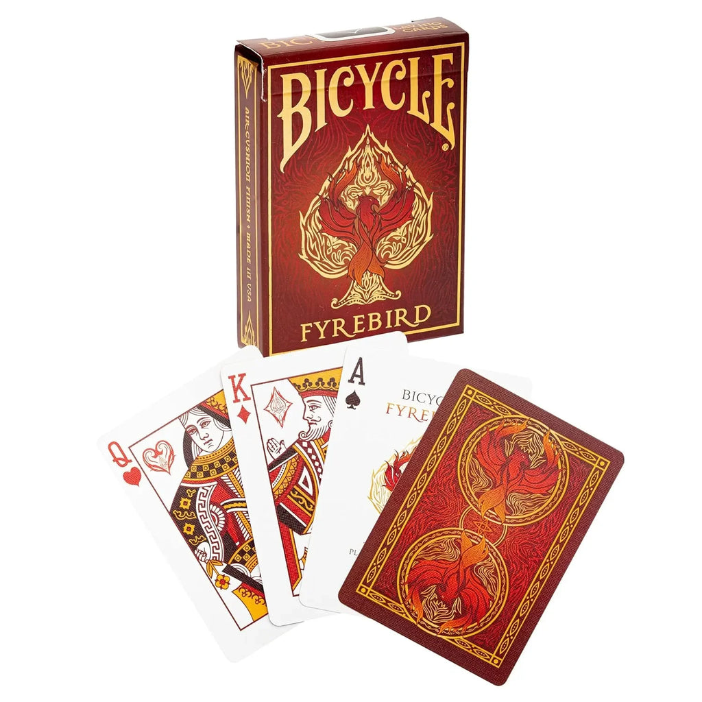 Bicycle Fyrebird Playing Cards – Premium Air-Cushion Finish, Sustainable, Custom Design Deck - Naivri