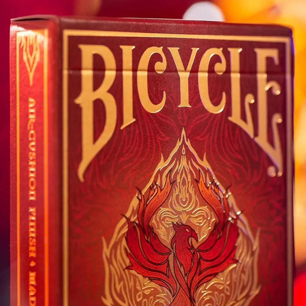 Bicycle Fyrebird Playing Cards – Premium Air-Cushion Finish, Sustainable, Custom Design Deck - Naivri