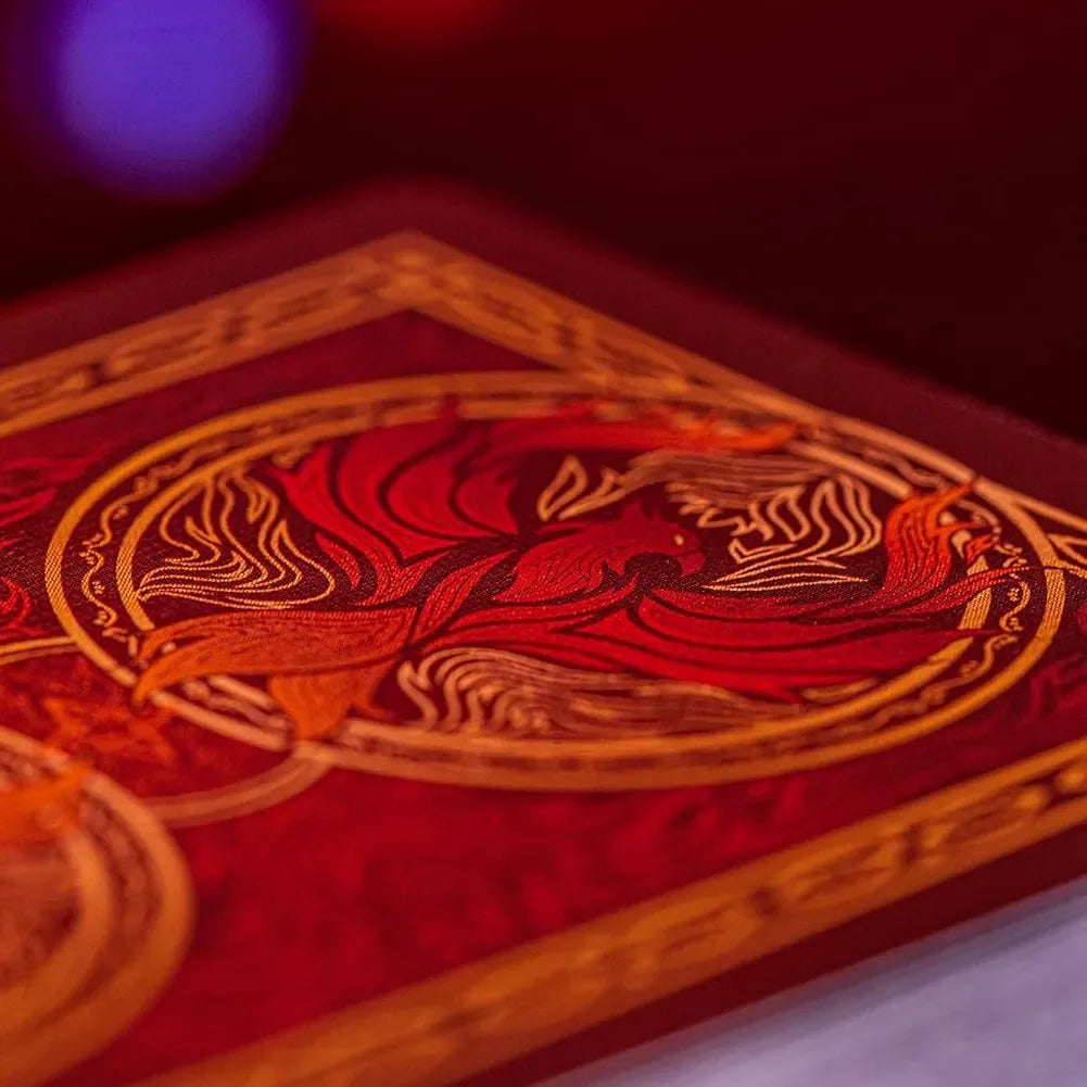 Bicycle Fyrebird Playing Cards – Premium Air-Cushion Finish, Sustainable, Custom Design Deck - Naivri