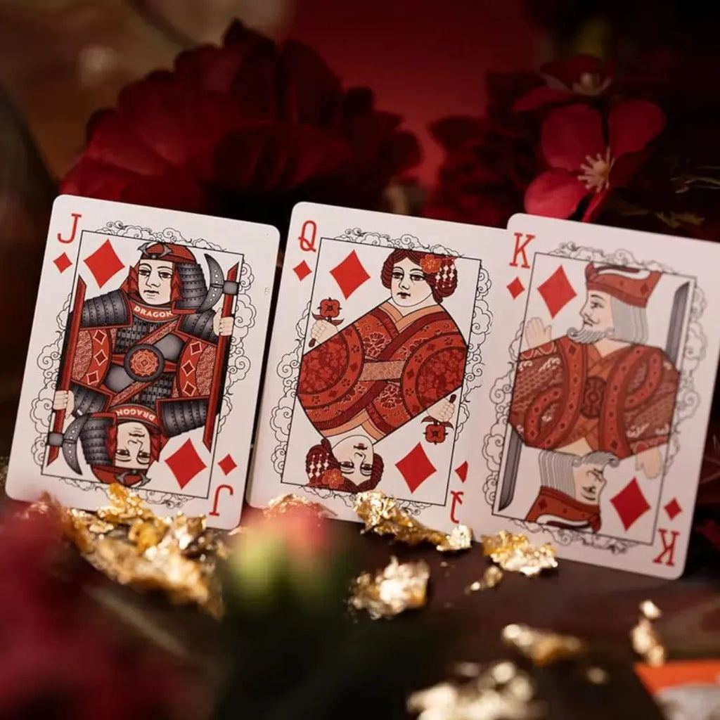 Bicycle Red Dragon Playing Cards - Naivri