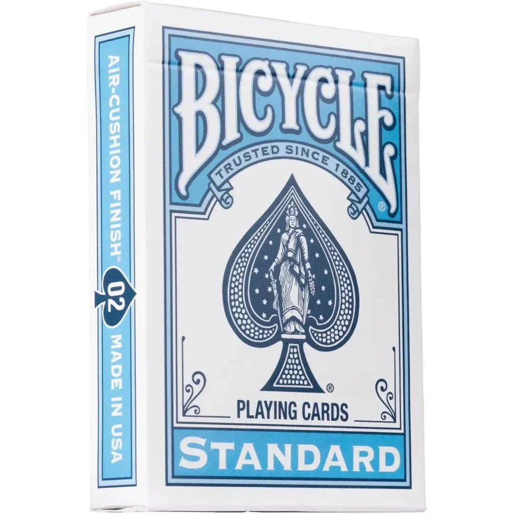 Bicycle Standard Blue Playing Cards – Color Series Breeze 2 | Premium USA-Made Deck - Naivri