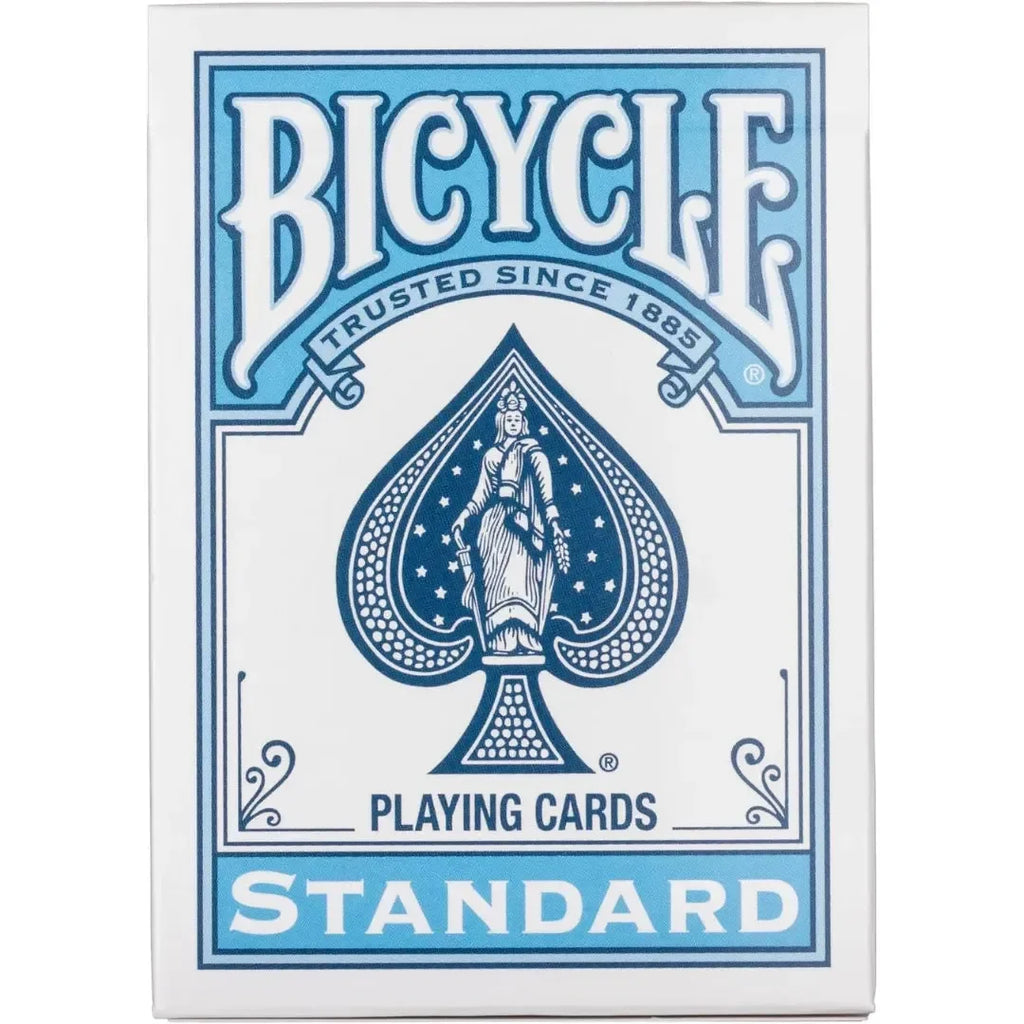 Bicycle Standard Blue Playing Cards – Color Series Breeze 2 | Premium USA-Made Deck - Naivri