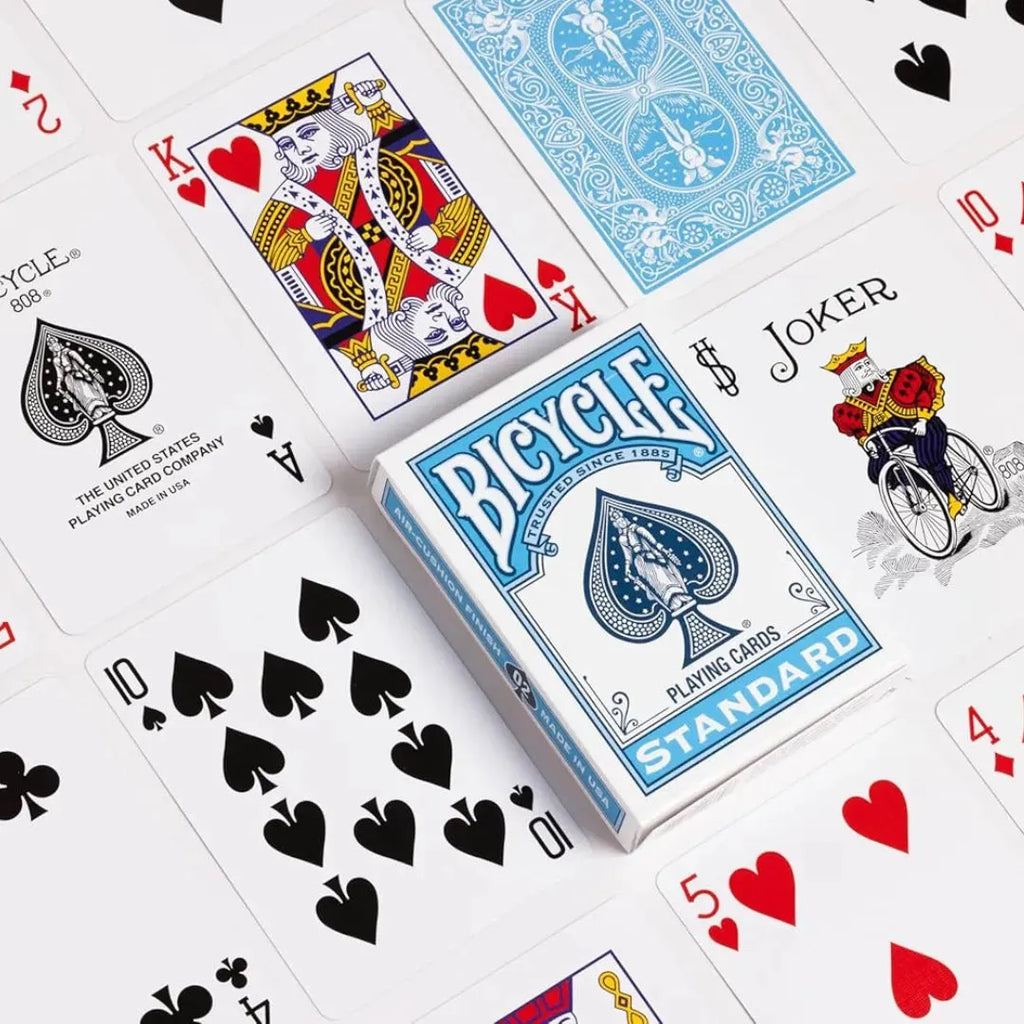 Bicycle Standard Blue Playing Cards - Naivri