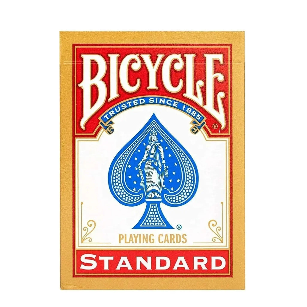 Bicycle Standard Playing Cards – Classic Rider Back Deck, Durable Air-Cushion Finish - Naivri
