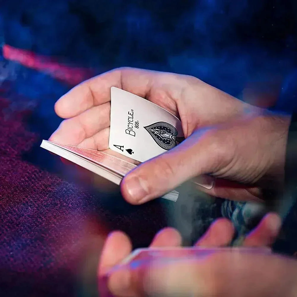 Bicycle Standard Playing Cards – Classic Rider Back Deck, Durable Air-Cushion Finish - Naivri