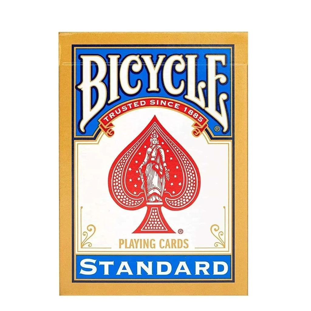 Bicycle Standard Playing Cards – Classic Rider Back Deck, Durable Air-Cushion Finish - Naivri