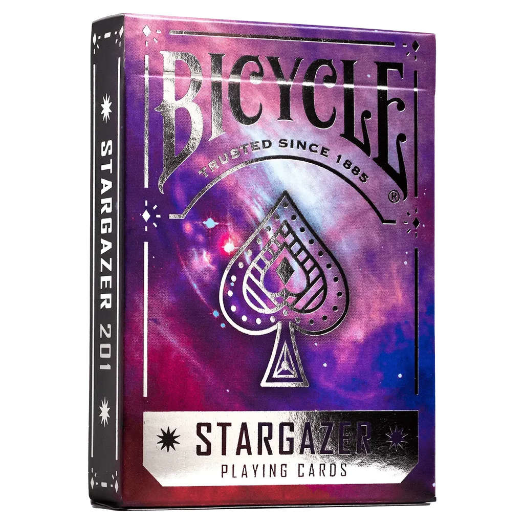 Bicycle Stargazer 201 Cosmic Playing Cards – Hubble Telescope Nebula Design, Premium Air-Cushion Finish Poker Deck - Naivri