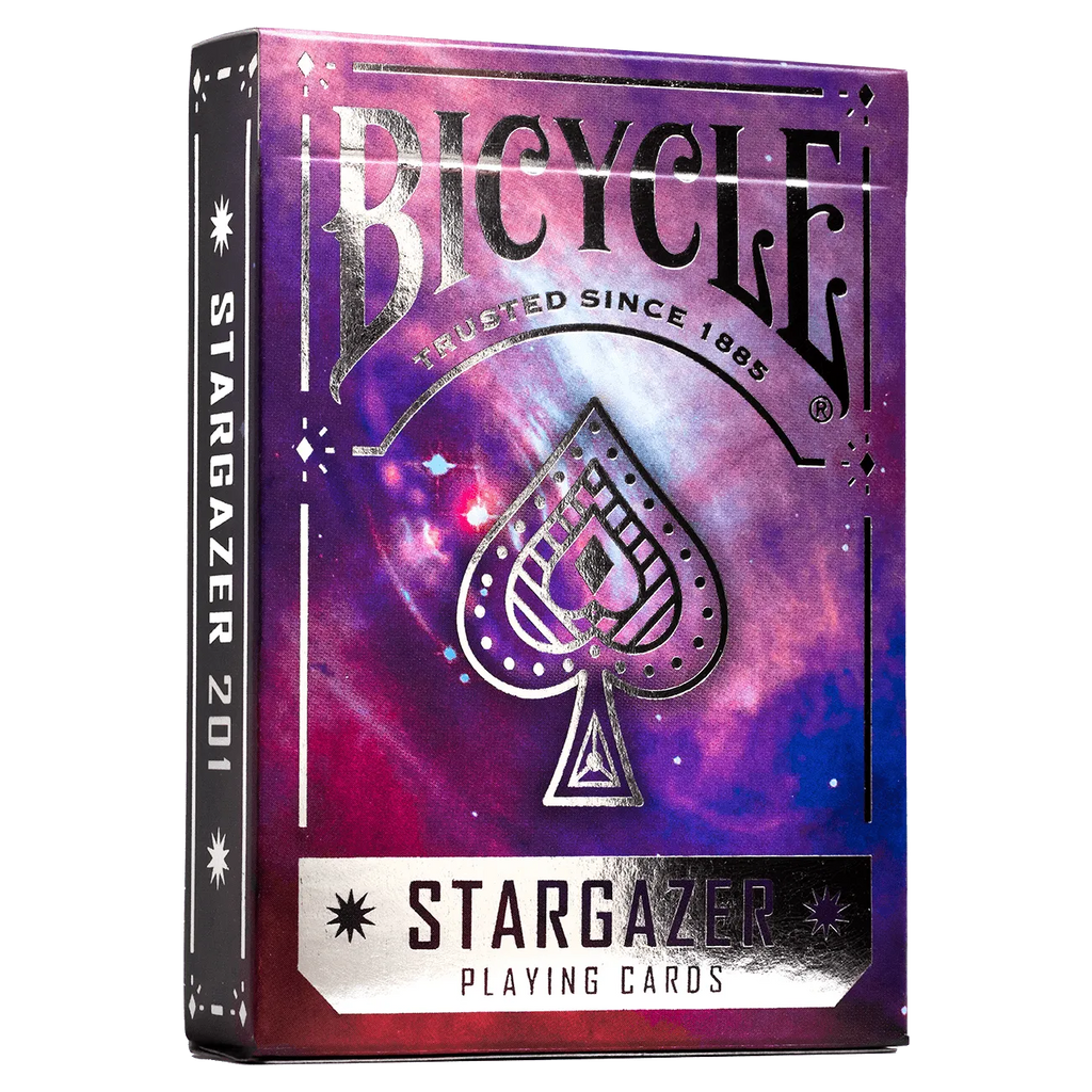 Bicycle Stargazer 201 Pink Playing Cards - Naivri