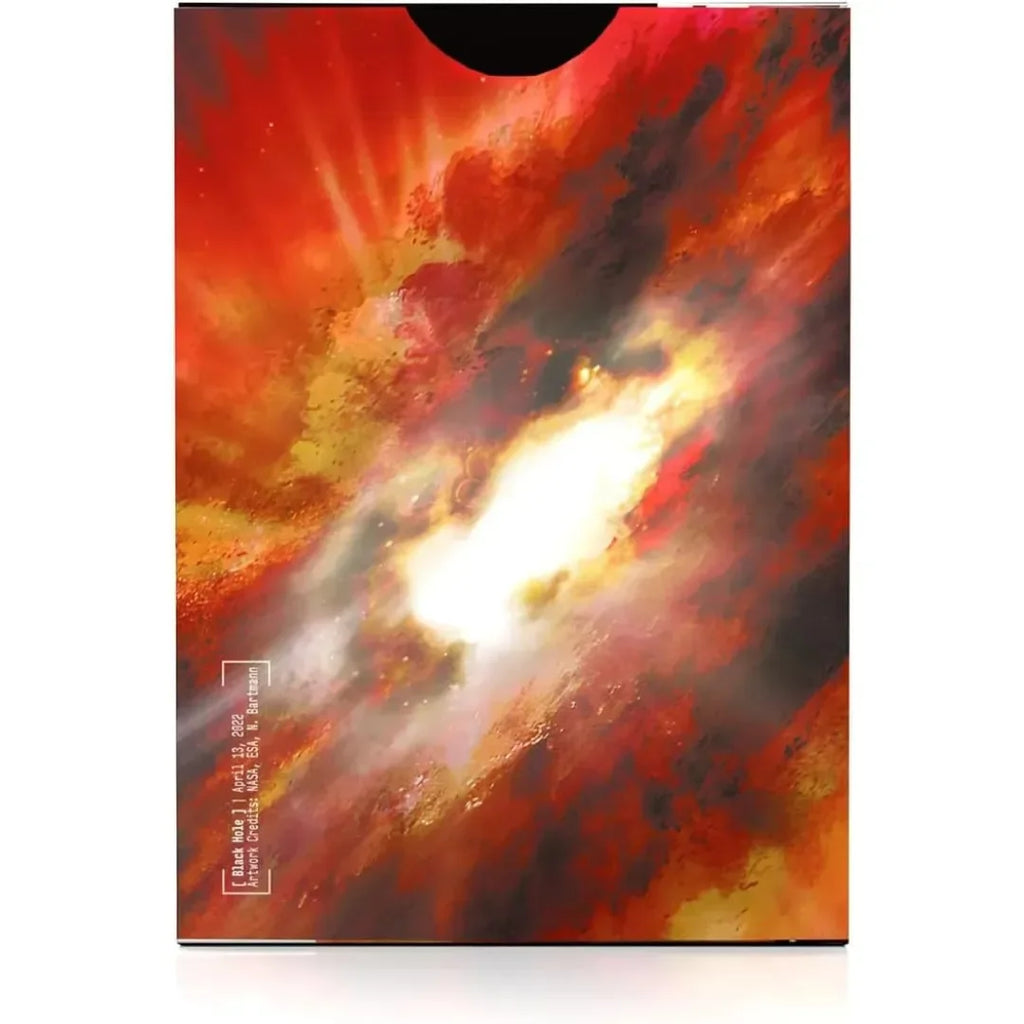 Bicycle Stargazer 202 Orange Playing Cards – Premium Deck Featuring Crab Nebula Imagery, Air-Cushion Finish, Collectible Gift for Card Enthusiasts - Naivri