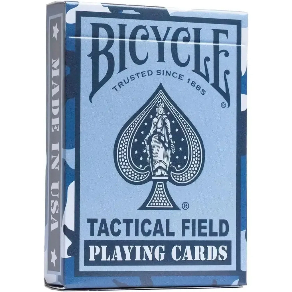 Bicycle Tactical Field Playing Cards – Military-Inspired Poker Deck – Air Cushion Finish – USA Made – For Games, Magic & Collectors - Naivri