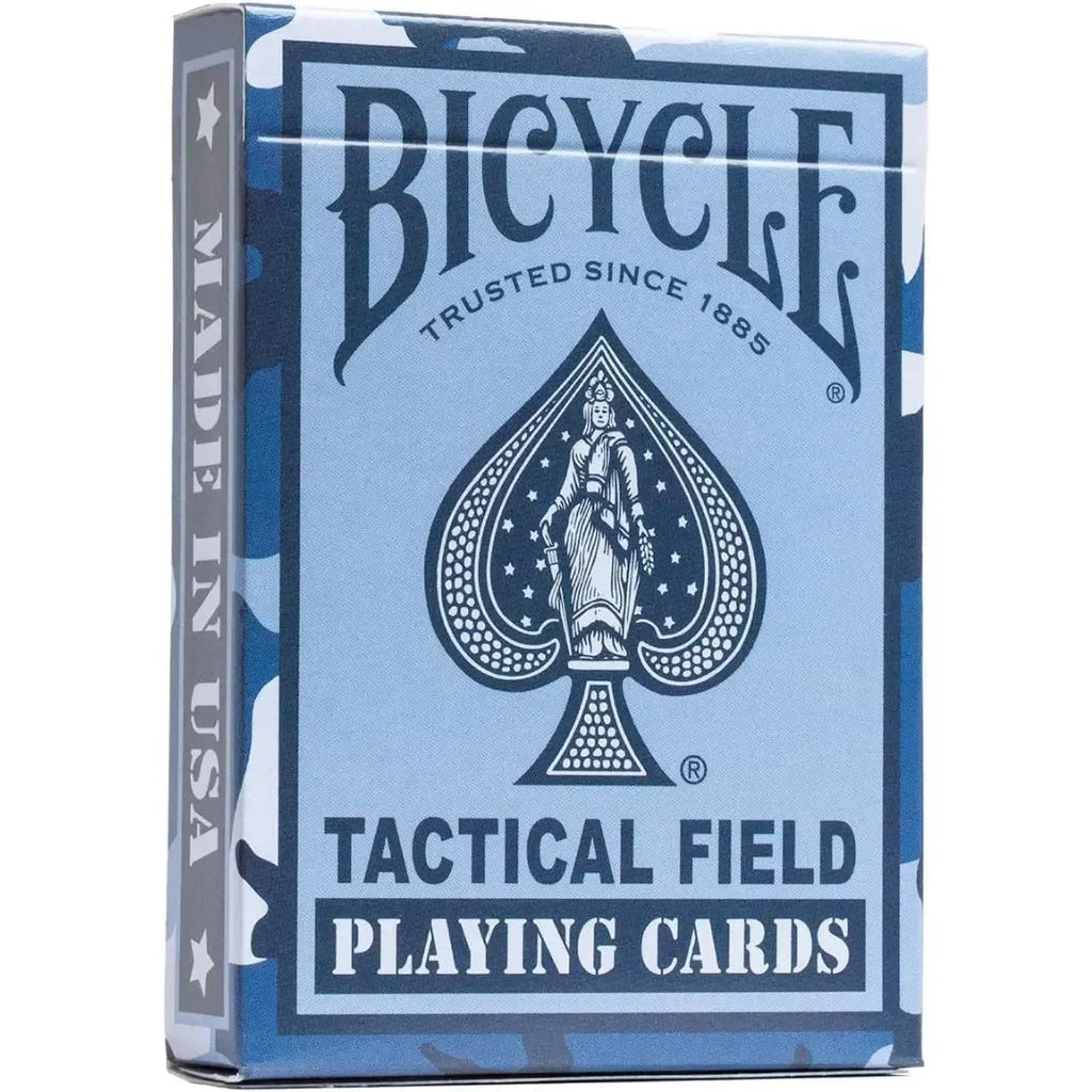 Bicycle Tactical Field Playing Cards – Military-Inspired Poker Deck – Air Cushion Finish – USA Made – For Games, Magic & Collectors - Naivri
