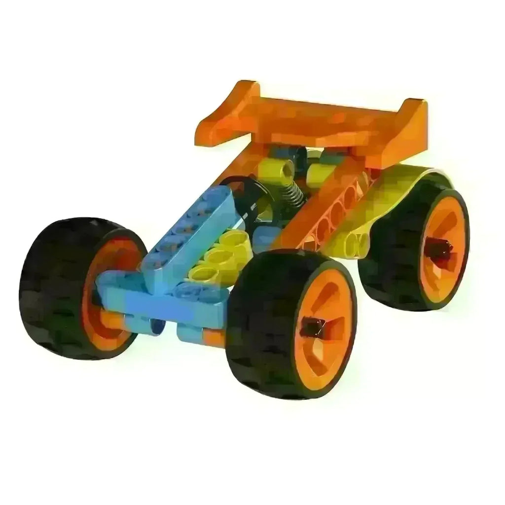 Blix Cars-2 – STEM Car Building Kit for Kids (Age 5+) | Build 9+ Vehicle Models | DIY Construction Toy | Educational Robotics Set - Naivri