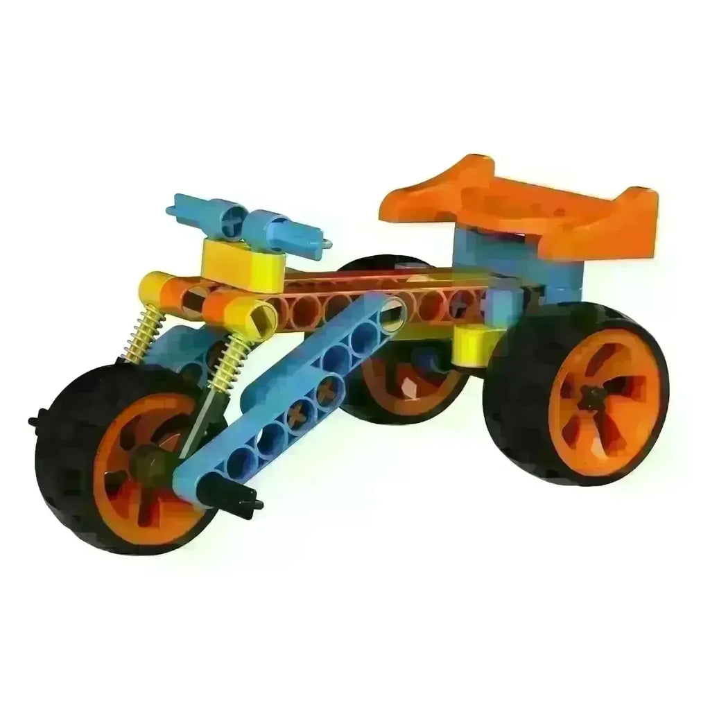 Blix Cars-2 – STEM Car Building Kit for Kids (Age 5+) | Build 9+ Vehicle Models | DIY Construction Toy | Educational Robotics Set - Naivri