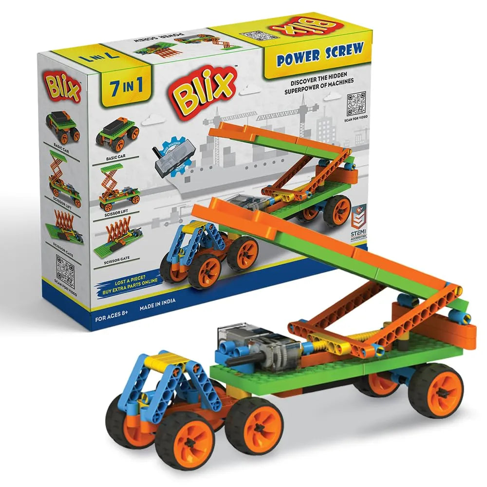 Blix Power Screw 7-in-1 Science Project - Naivri