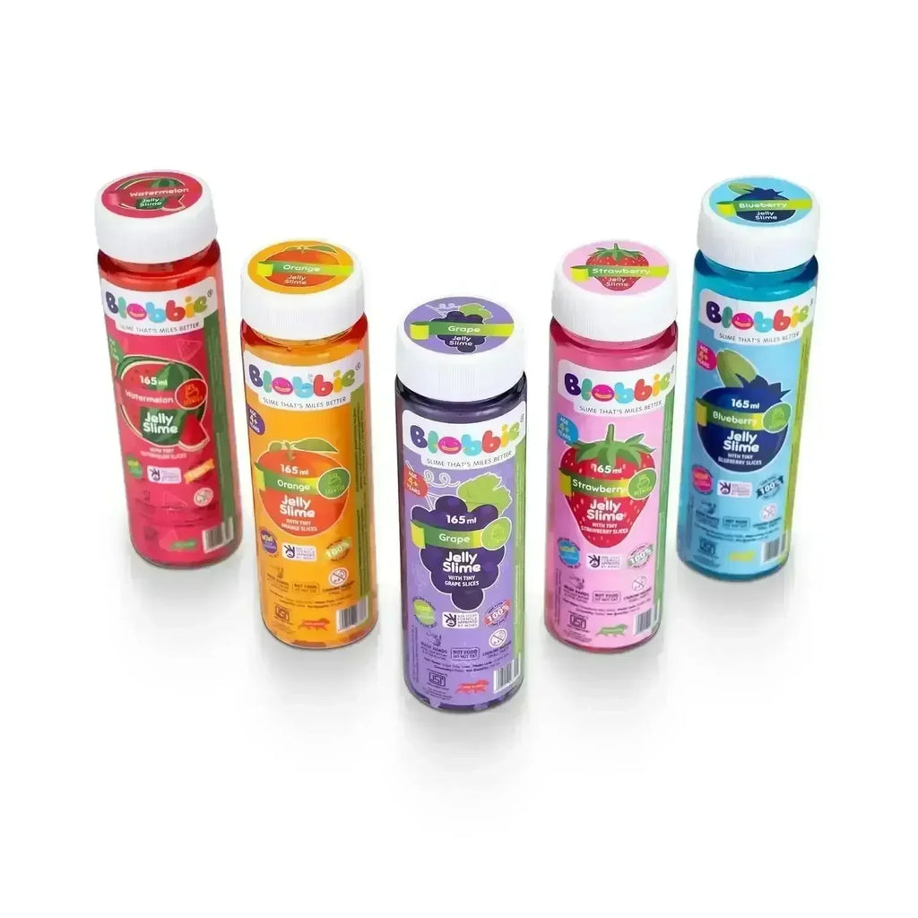 Blobbie Orange Fruit Jelly Slime 165ML - Naivri