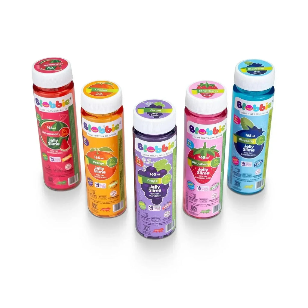 Blobbie Orange Fruit Jelly Slime 165ML - Naivri