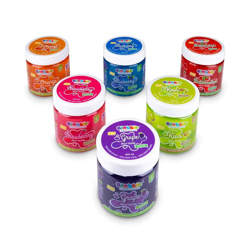 Blobbie Orange Fruit Jelly Slime 425ML - Naivri